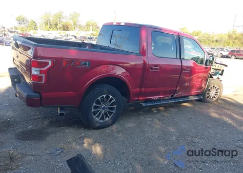 2018 Ford F-150 Xlt from USA, damaged, VIN 1FTEW1EG7JFB37371